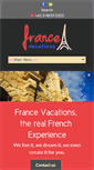 Mobile Screenshot of francevacations.com.au